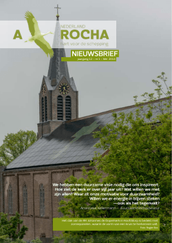 Nieuwsbrief mei 2014