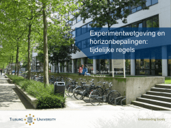Horizonbepalingen - Academie voor Wetgeving