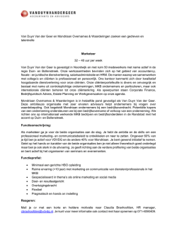 Download hier de vacature - Van Duyn Van der Geer Accountants