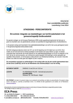 ECA Press - European Court of Auditors
