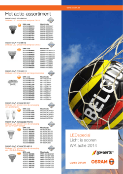 Het actie-assortiment
