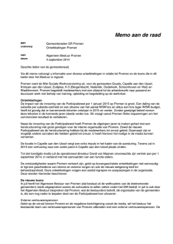informatie div ontwikkelingen