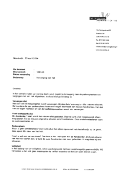 Van Panhuysstraat 16 Postbus 219 2200 AE Noordwijk Tel. 1071
