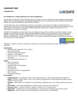 LINCSAFE PRO - EAS Benelux
