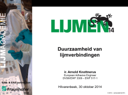 LIJMEN 2014 - Presentatie Arnold Knottnerus