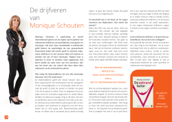 De drijfveren van Monique Schouten (PDF) - V