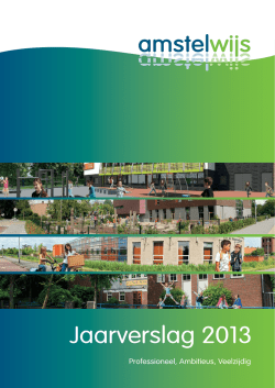 Jaarverslag 2013