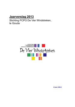 Jaarverslag 2013