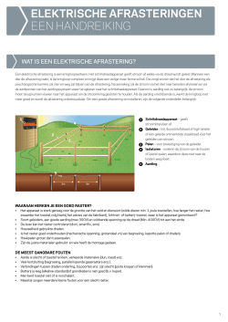 Handreiking Elektrische Afrastering