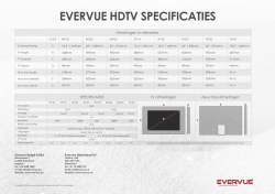 evervue specifications dutch