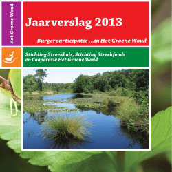 Jaarverslag 2013