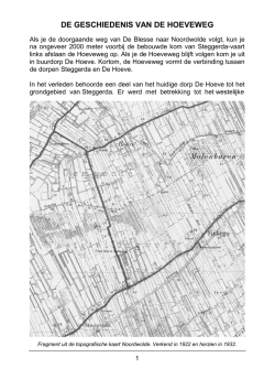 De geschiedenis van de Hoeveweg