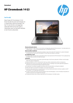 HP Chromebook 14 G3