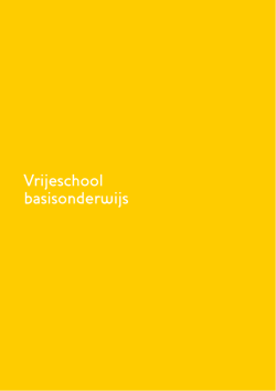 Download de brochure als pdf - Vrijeschool Rotterdam-West