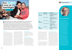 Een SEL-fie voor je leerlingen (pdf)