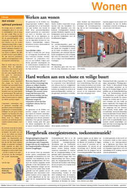 Prestatieafspraken Delft 2014-2018 - uitleg deel 1