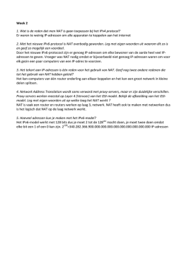 Dit zijn de opdrachten van week 2
