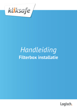 Handleiding - Kliksafe Helpdesk