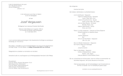 Jozef Vergauwen - Wase Begrafenissen