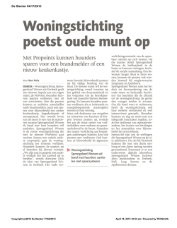 ProPoints en website - Sprengenland Wonen