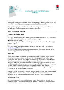 Informatiebrief Winterstalling 2014/2015 (pdf)