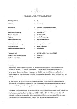Int. Distr. Serv. 002 - Benthem Gratama advocaten