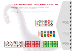 Collectie Zelfklevend 2015 (39,80 Euro)