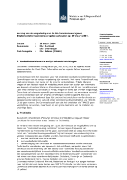 "Verslag CWG Hygiëne van 19 maart 2014" PDF document
