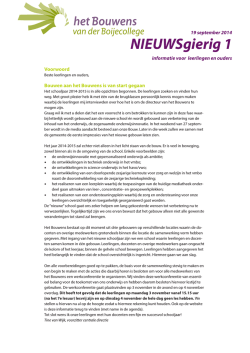 Editie 19 september 2014