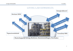 bijlage 1 - Living Lab Eemsdelta