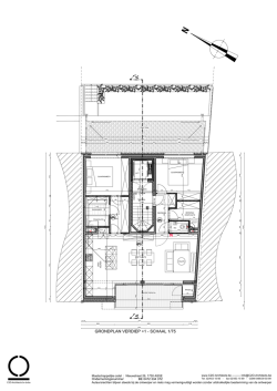 GRONDPLAN VERDIEP +1 - SCHAAL 1/75