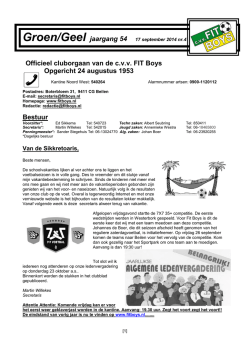 Downloaden - cvv FIT Boys