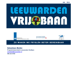 presentatie - Leeuwarden Vrij-Baan