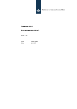 Document C-1 Scopedocument Olo3