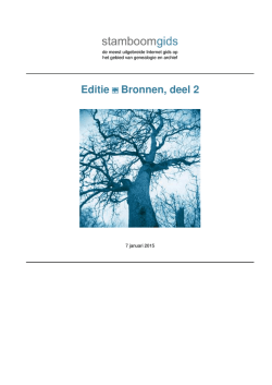 Editie Bronnen, deel 2