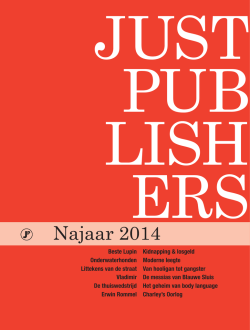 Download nu de brochure Najaar 2014