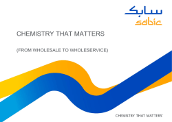 HET HUIDIGE SABIC