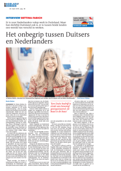 Het onbegrip tussen Duitsers en Nederlanders