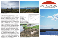 Zomer 2014 - Arctic Angling