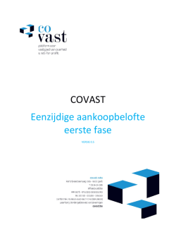 Document uitbrengen van een bod