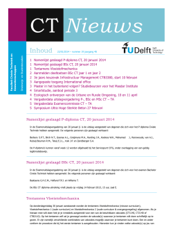 23-01-2014 - TU Delft Studentenportal