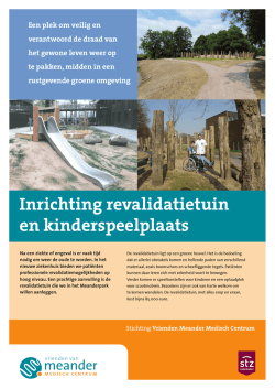 Download de projectkaart. - Meander Medisch Centrum