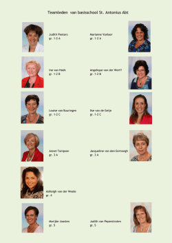 Het team - St Antonius