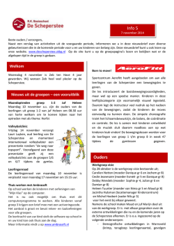 Digi info nr. 5 - 7 november 2014