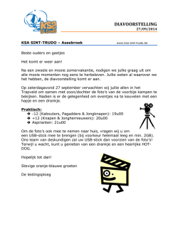 brief - KSA Sint