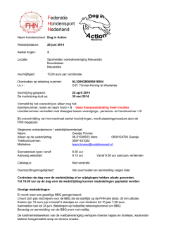 Inschrijfformulier FHN Dog in Action 29-6-2014xls
