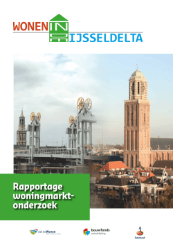 Rapportage woningmarkt