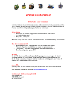 EMOTIES Informatie voor kinderen