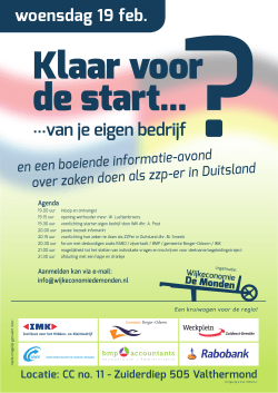 Download hier de flyer voor meer informatie!