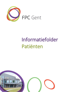 Informatiefolder Pati&euml;nten